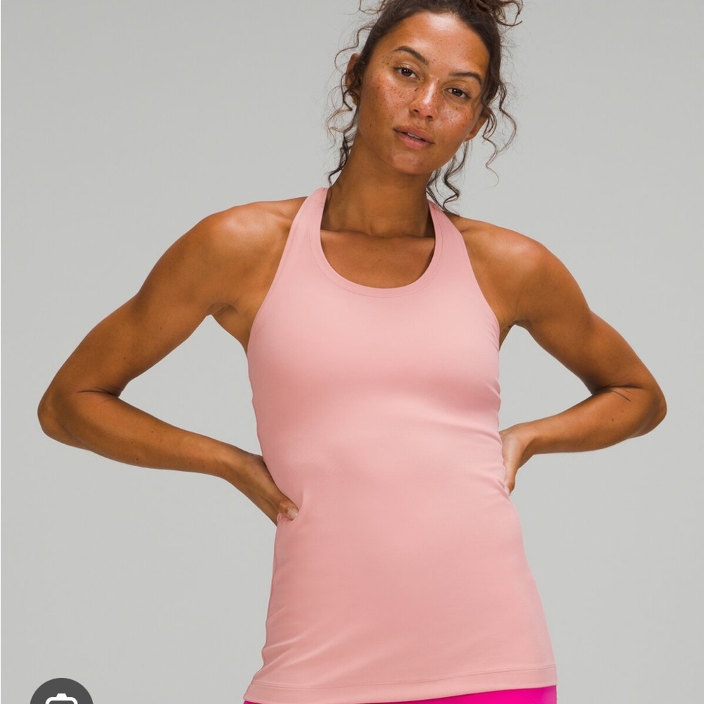 Lululemon Pink Racerback Tank Top